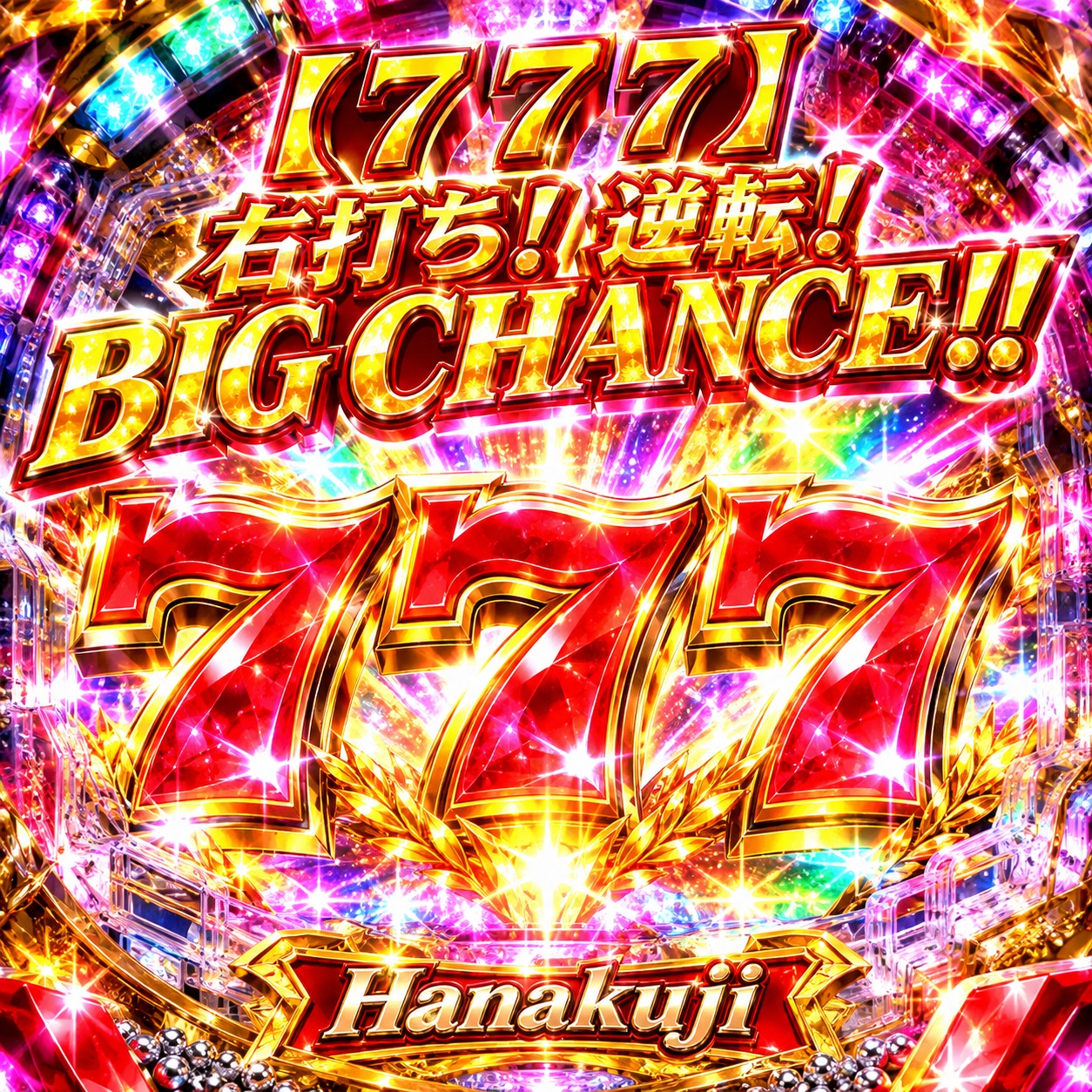 【7 7 7】右打ち！逆転！BIG CHANCE！！ artwork