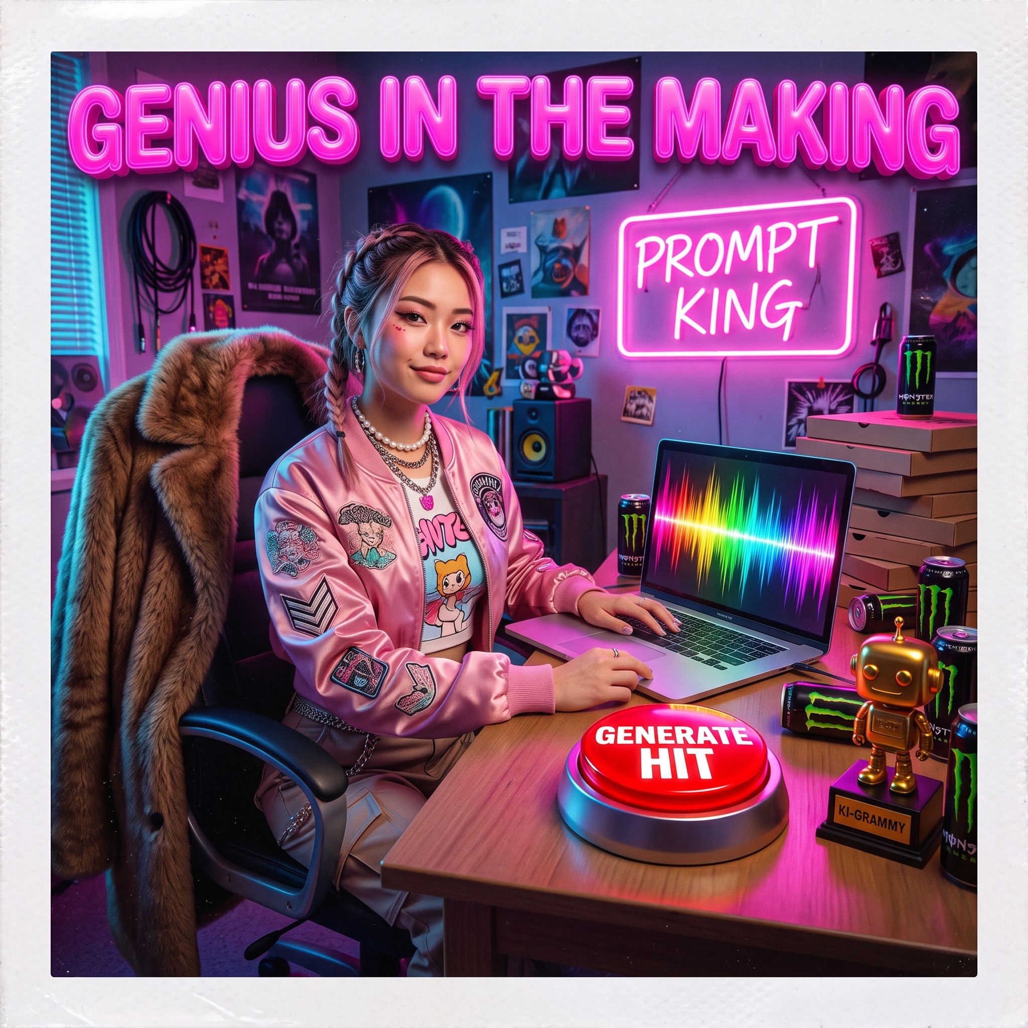 Genius in the making artwork