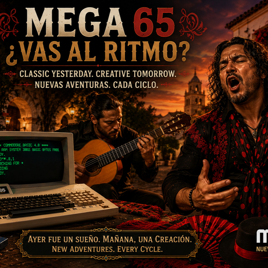 [Spanish] ¿Sigues el ritmo de MEGA65? artwork
