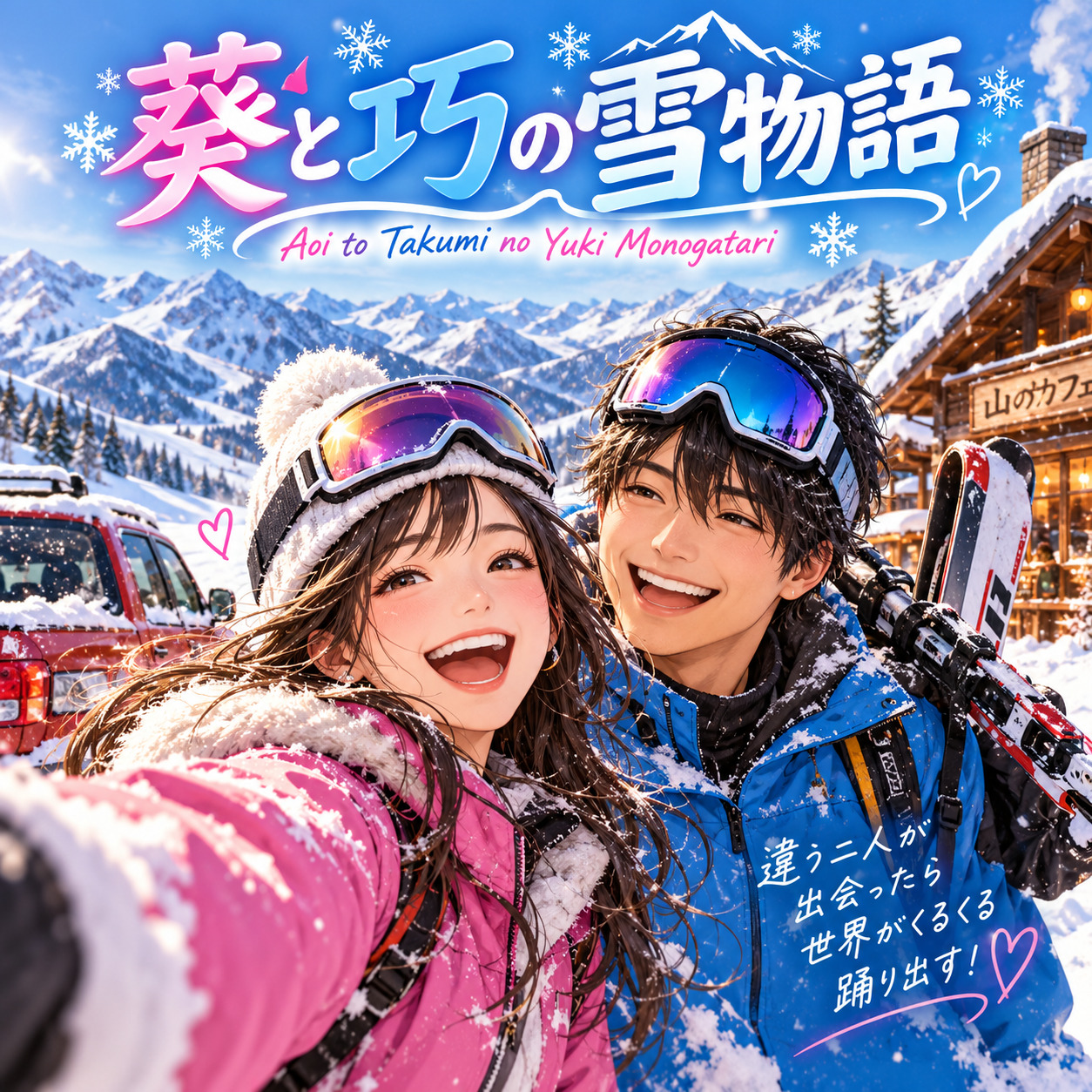 葵と巧の雪物語  Aoi to Takumi no Yuki Monogatari (cover User avatar NAMIHEI NAMINORI（波乗り波平）💕 artwork