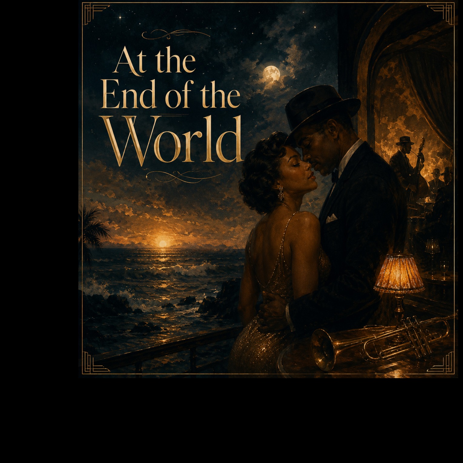 Cover art for At the End of the World by Evelyn Vale