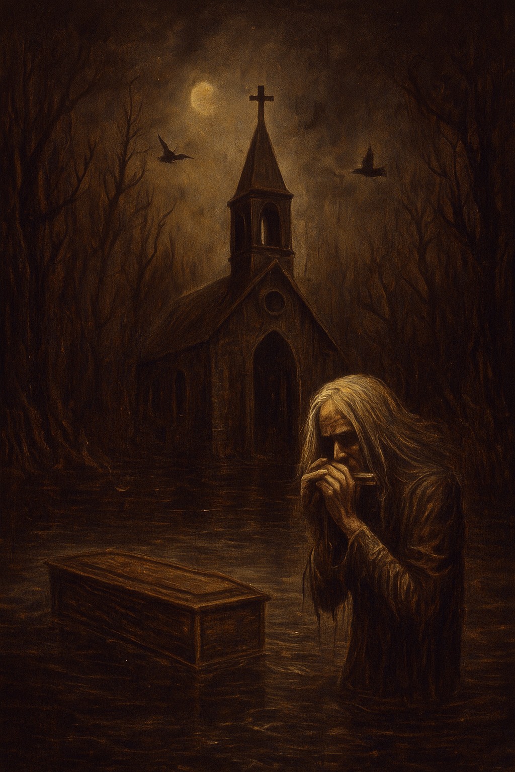 Shrine of The Crows - The Altar Beneath The Water artwork