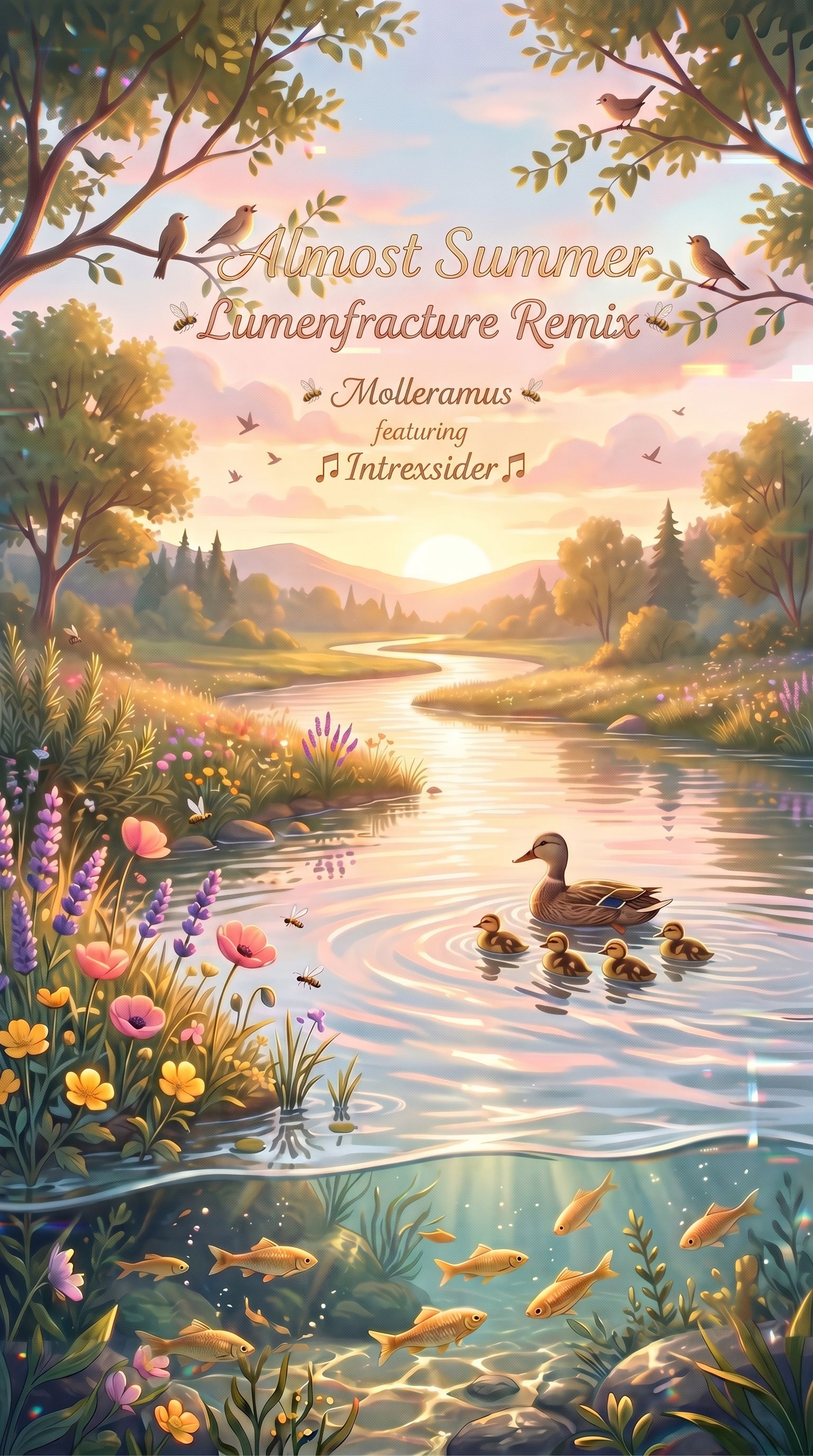 Almost Summer (Lumenfracture Remix) artwork