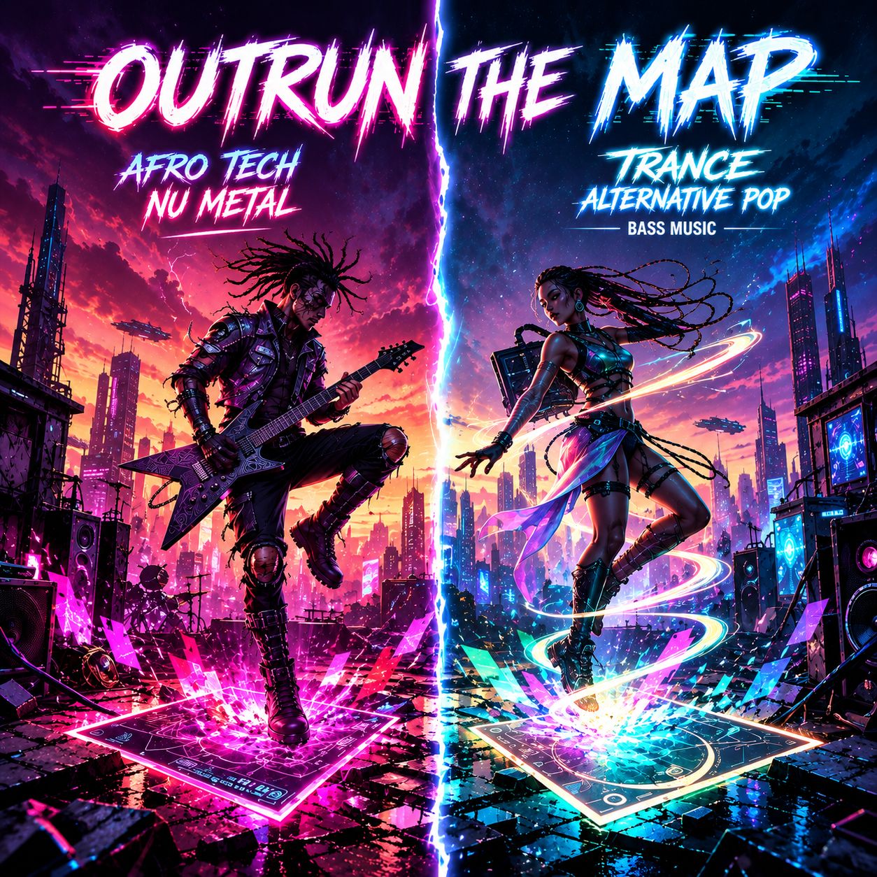 Outrun the Map artwork