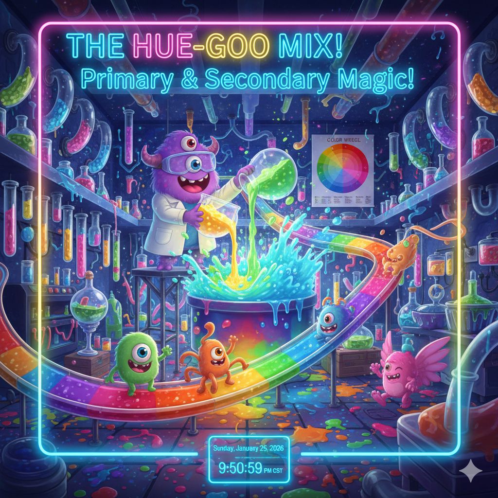 The Hue-Goo Mix (Primary & Secondary Magic) artwork