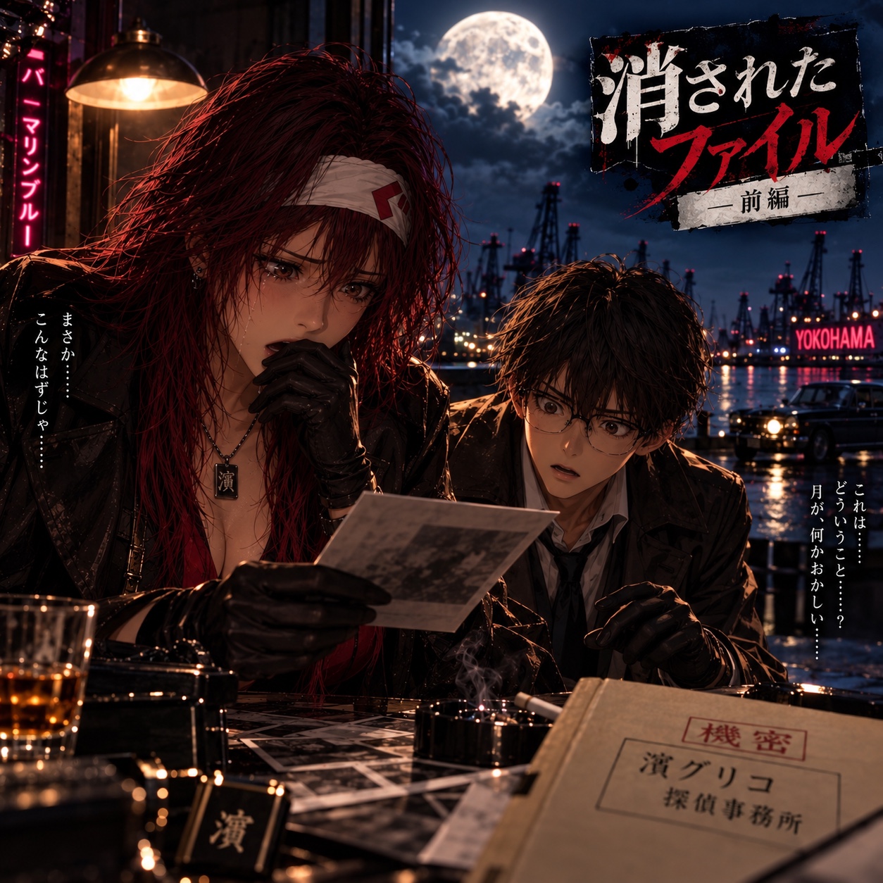 濱グリコ —「消された記録」 artwork