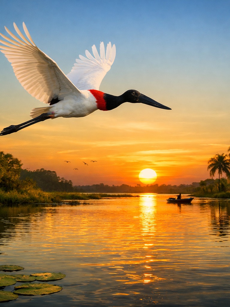 Pantanal em festa (Flor de Abacate) artwork