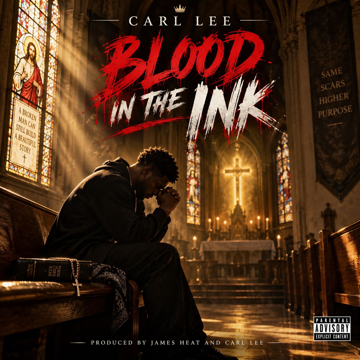BLOOD IN THE INK — “CONFESSION artwork