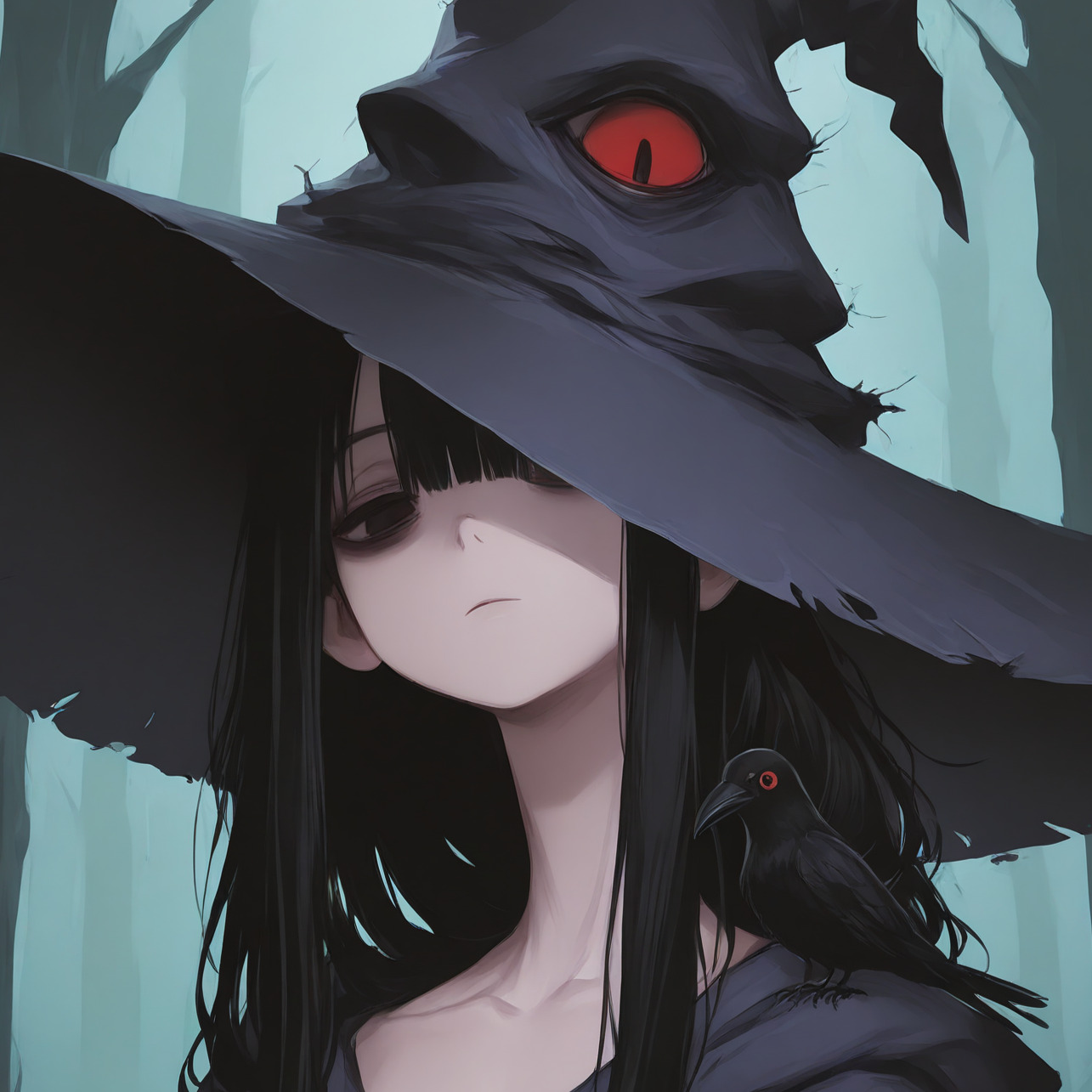 haunted woods artwork