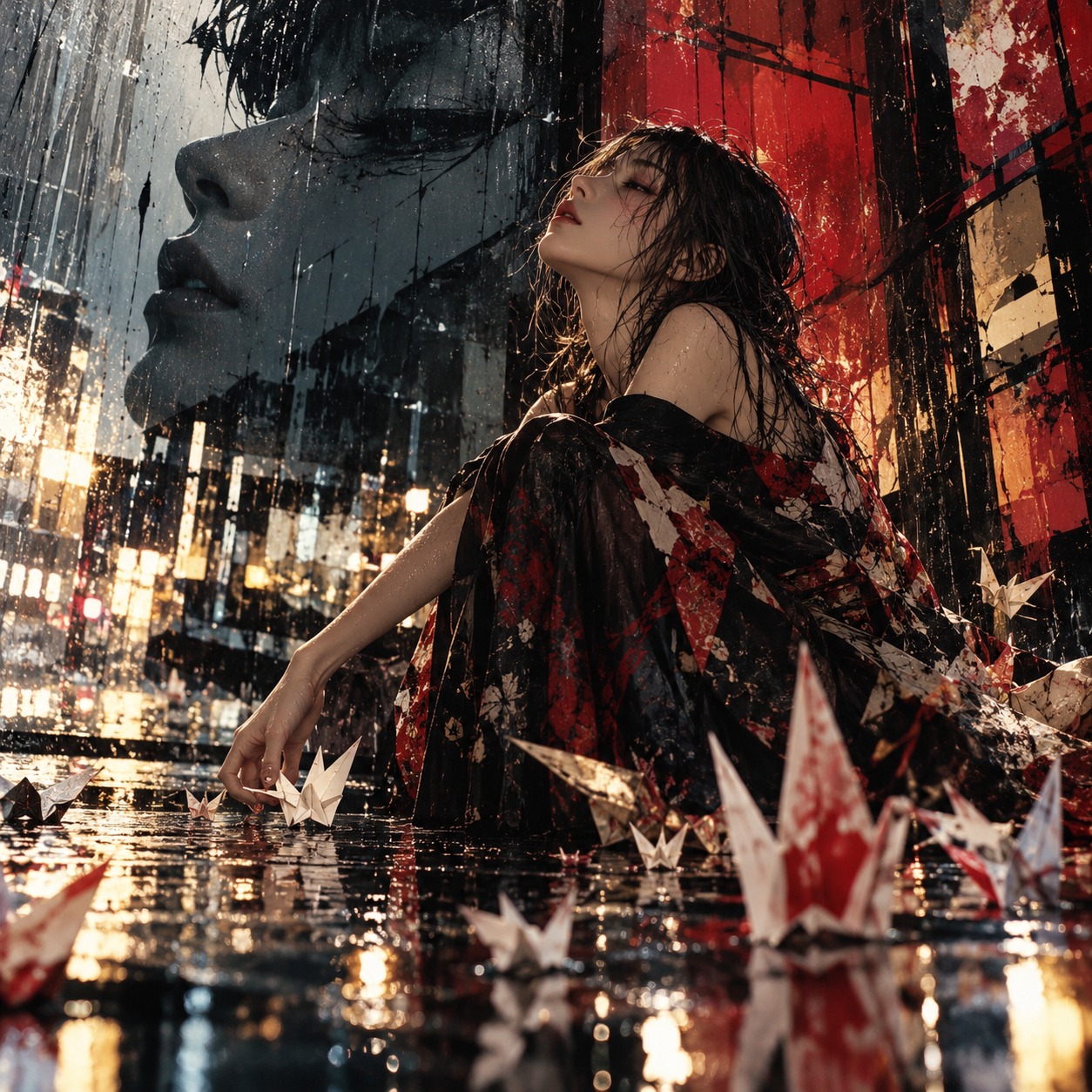 折り鶴ジレンマ artwork