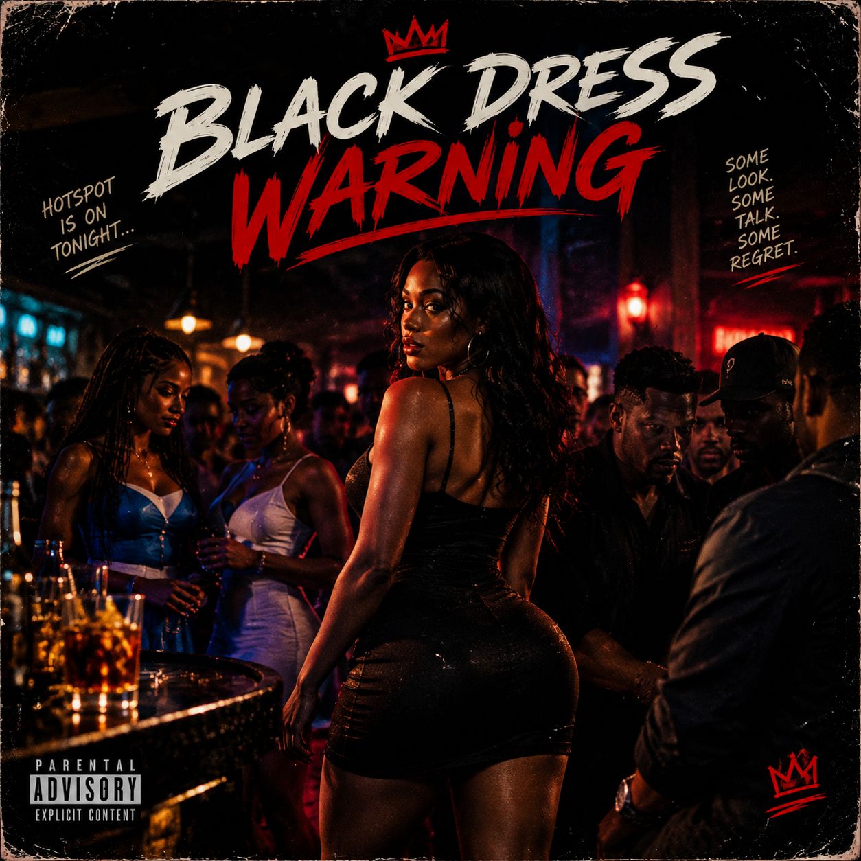 Black Dress Warning(She's A Little Bit) artwork