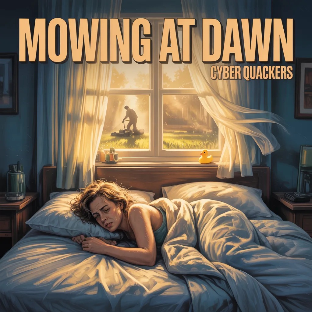 Mowing at Dawn artwork
