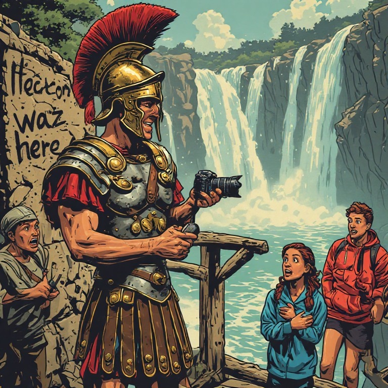 POLINA - WATERFALL (ruined by Hector) artwork