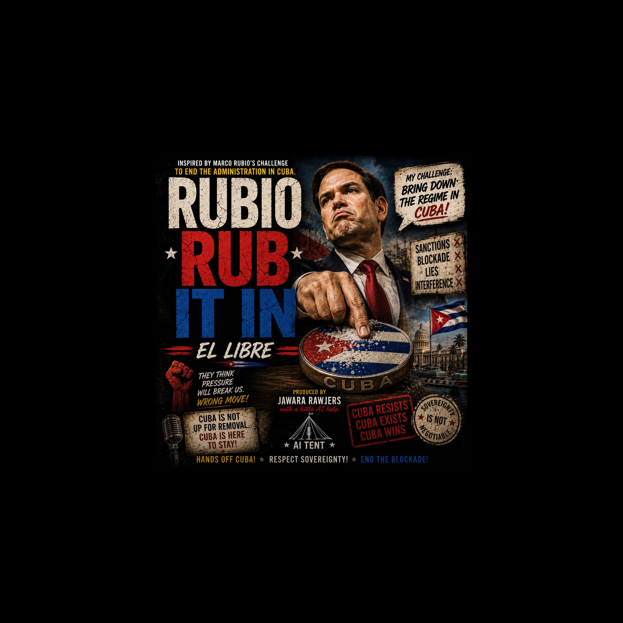 RUBIO RUB IT IN - EL LIBRE artwork