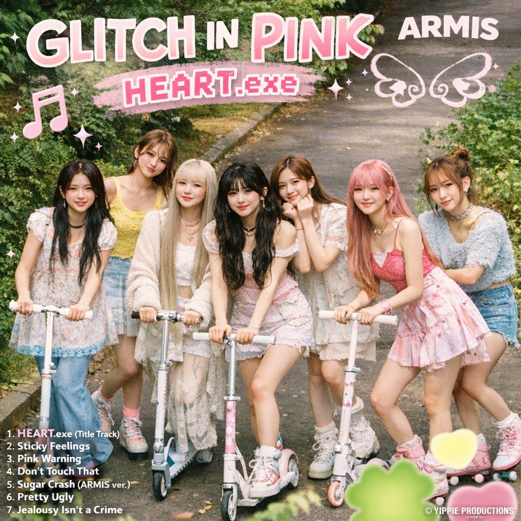 Image for ARMIS- GLITCH IN PINK {2ND FULL ALBUM}