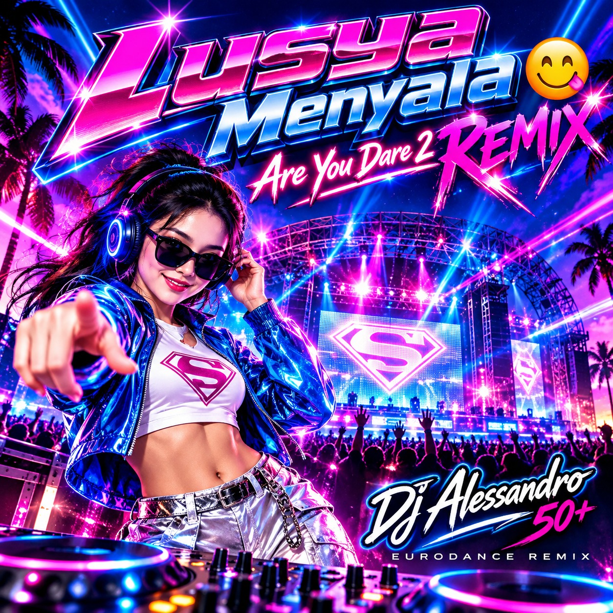 Lusya Menyala 😋 Are You Dare 2 (Eurodance Remix)REMIX 😂 artwork