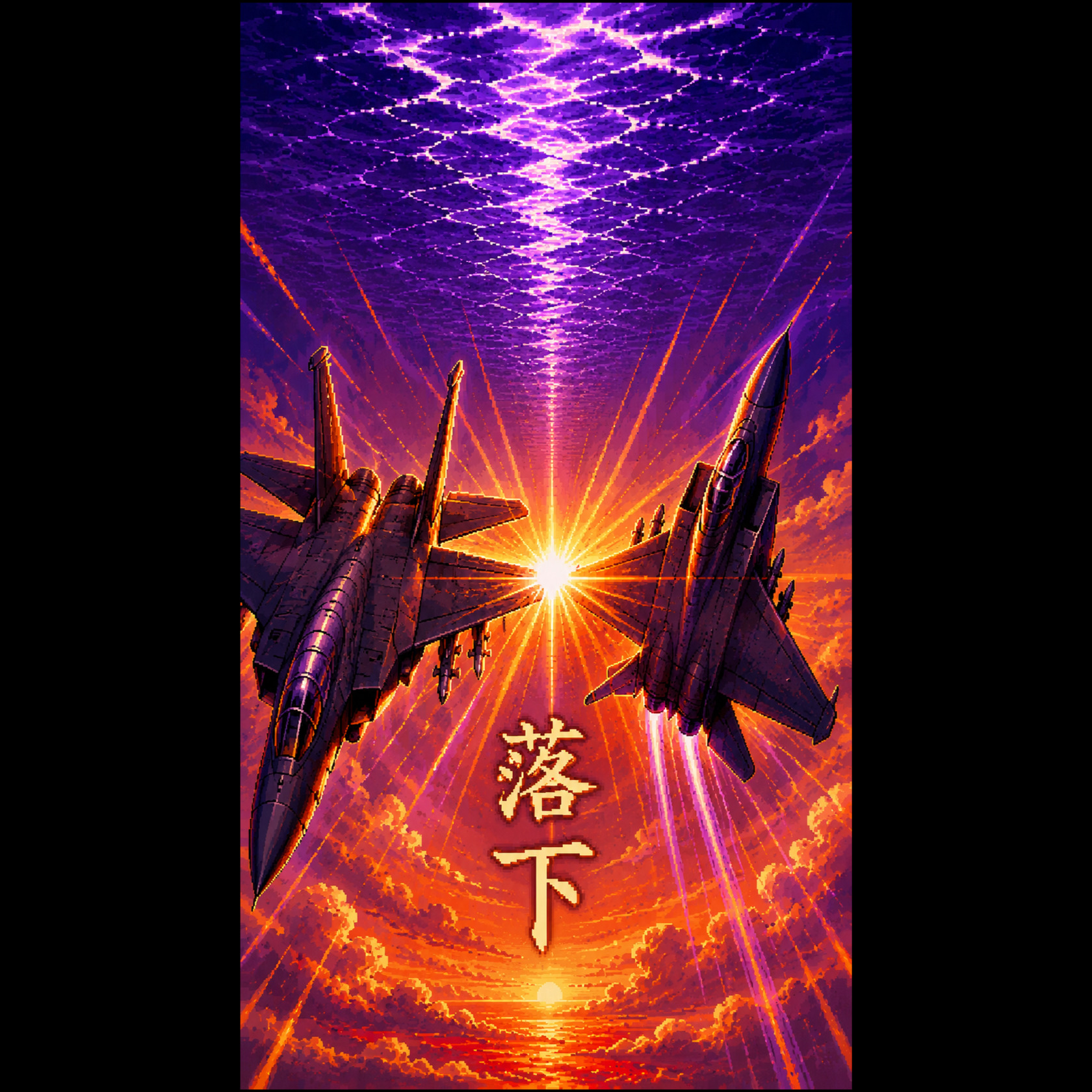 《落下》 artwork