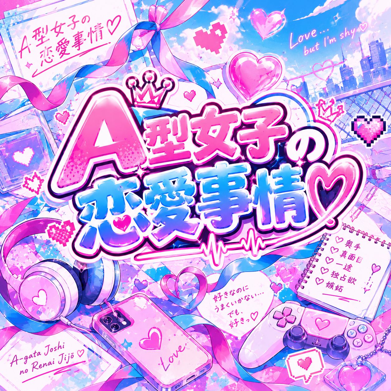 A型女子の恋愛事情♡ artwork