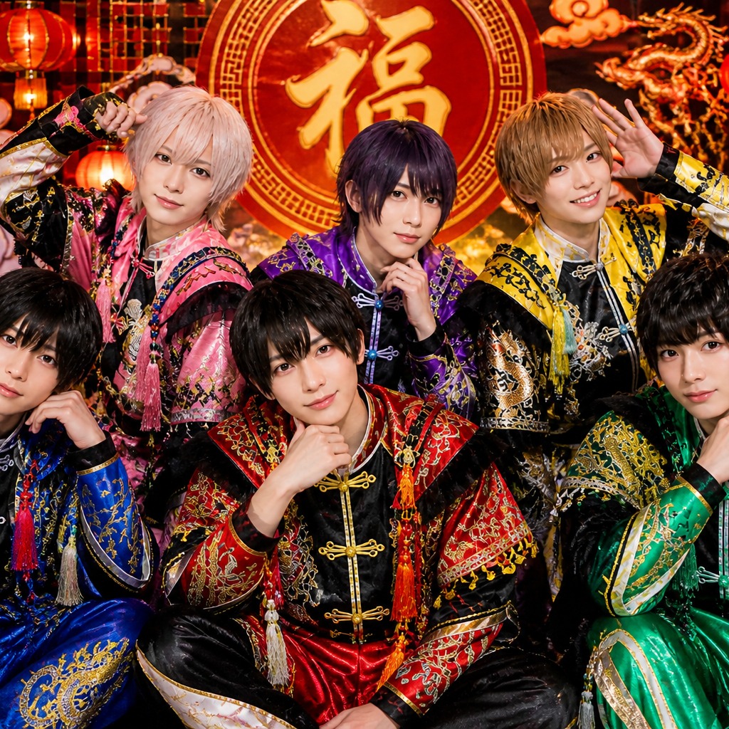 マナタマリスク☆天からのギフト Boys group artwork
