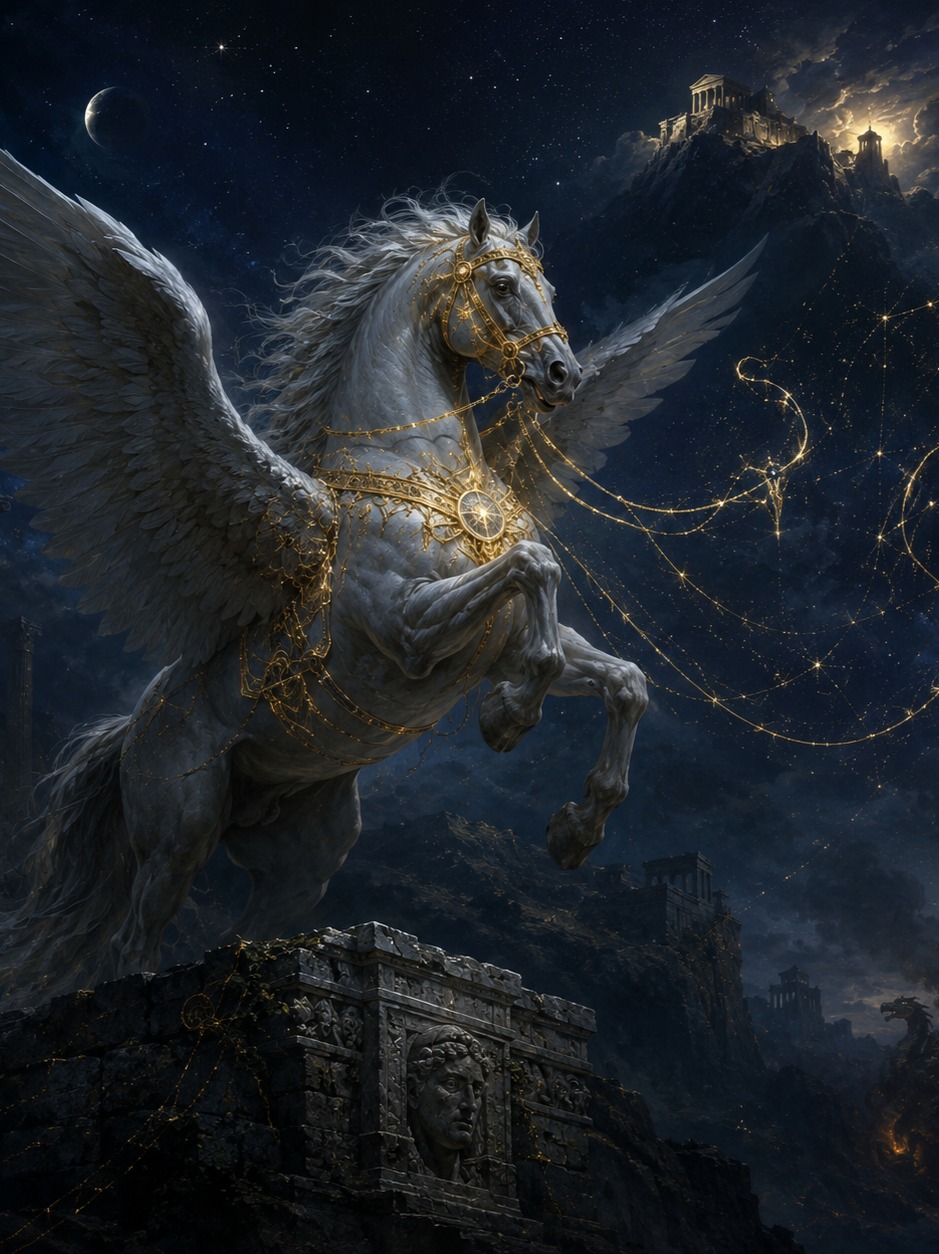 The Golden Harness artwork