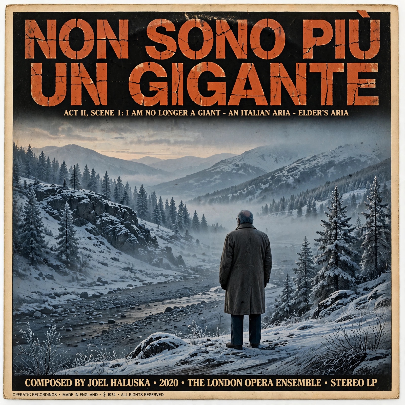 ACT II, SCENE 1: NON SONO PIÙ UN GIGANTE ~ Elder's Aria artwork