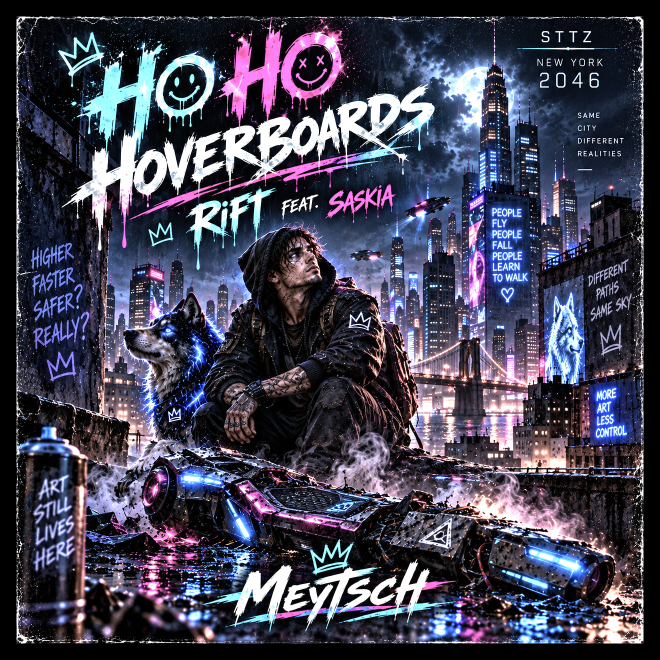 Ho-Ho-Hoverboards [STTZ New York 2046] artwork