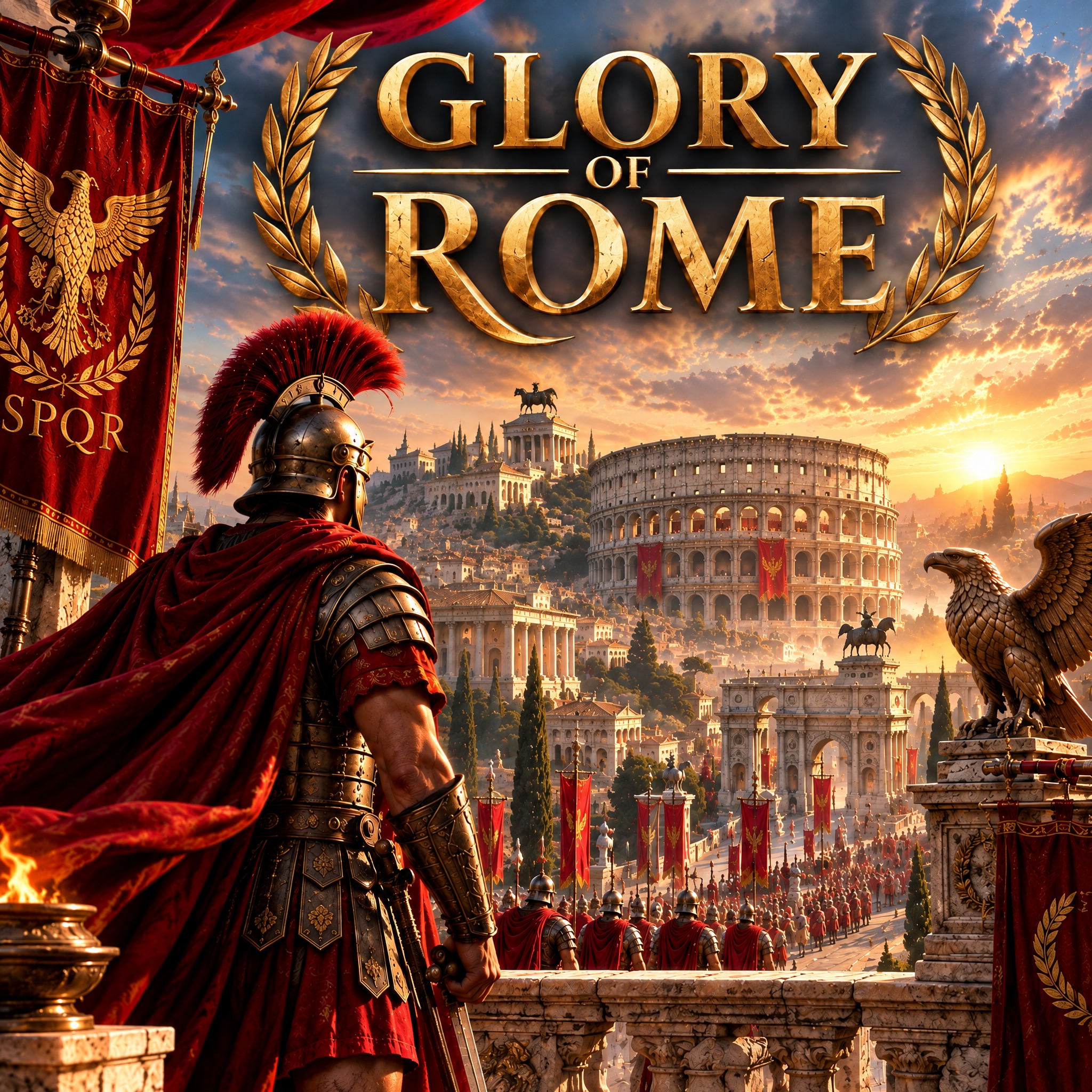 GLORY OF ROME artwork