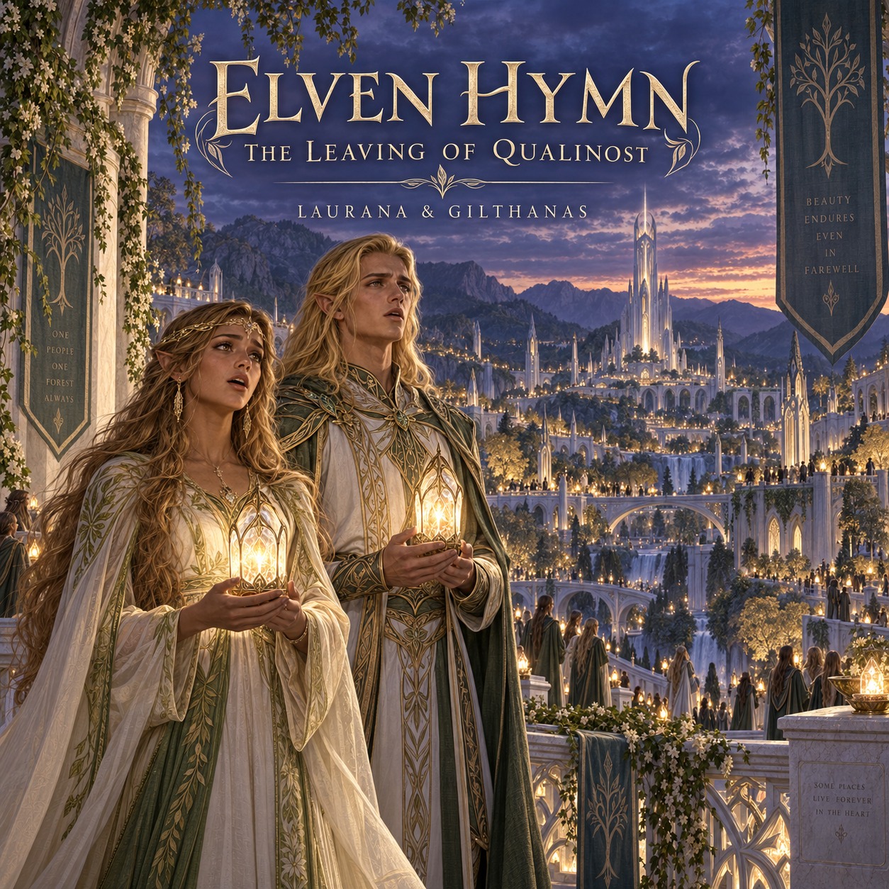 The Leaving of Qualinost artwork