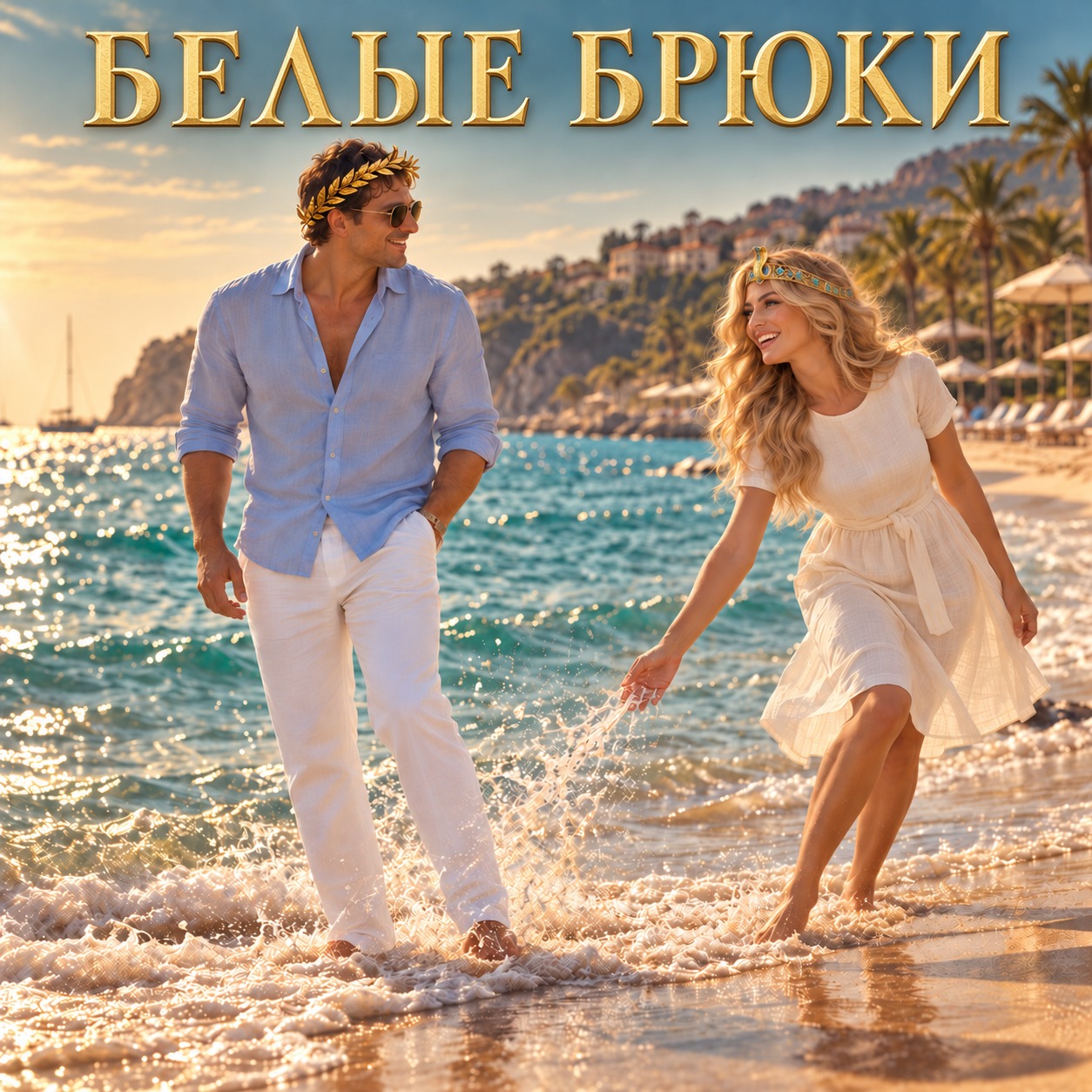 Белые брюки artwork