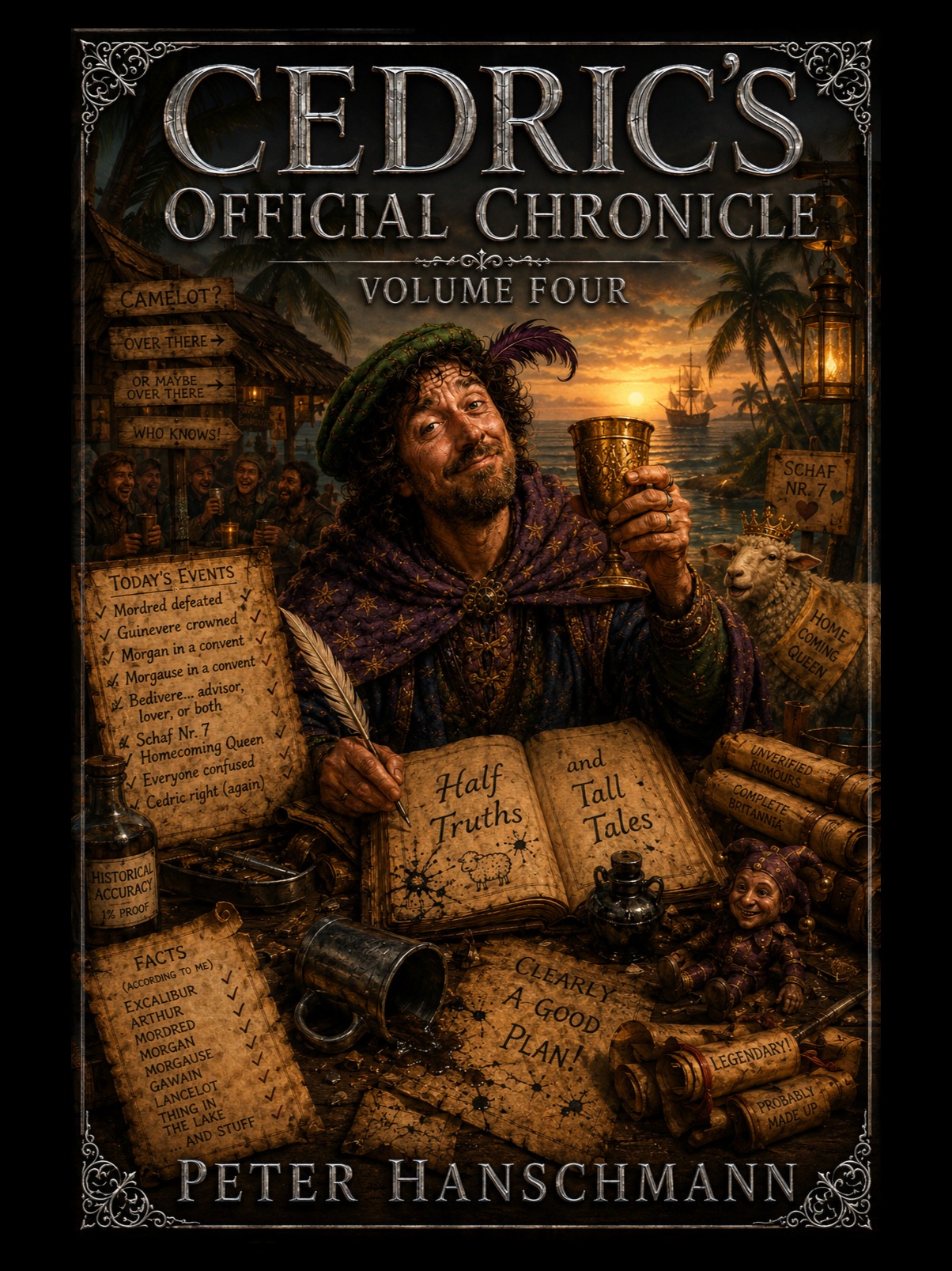 Cedric's Official Chronicle Vol 4 (Probably True This Time) (Cedric) artwork