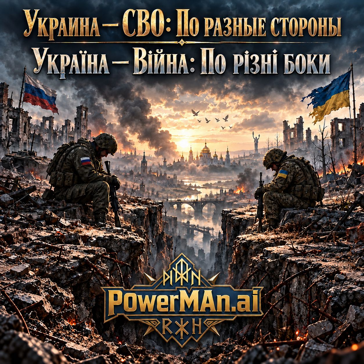 Украина — СВО: По разные стороны / Україна — Війна: По різні боки artwork