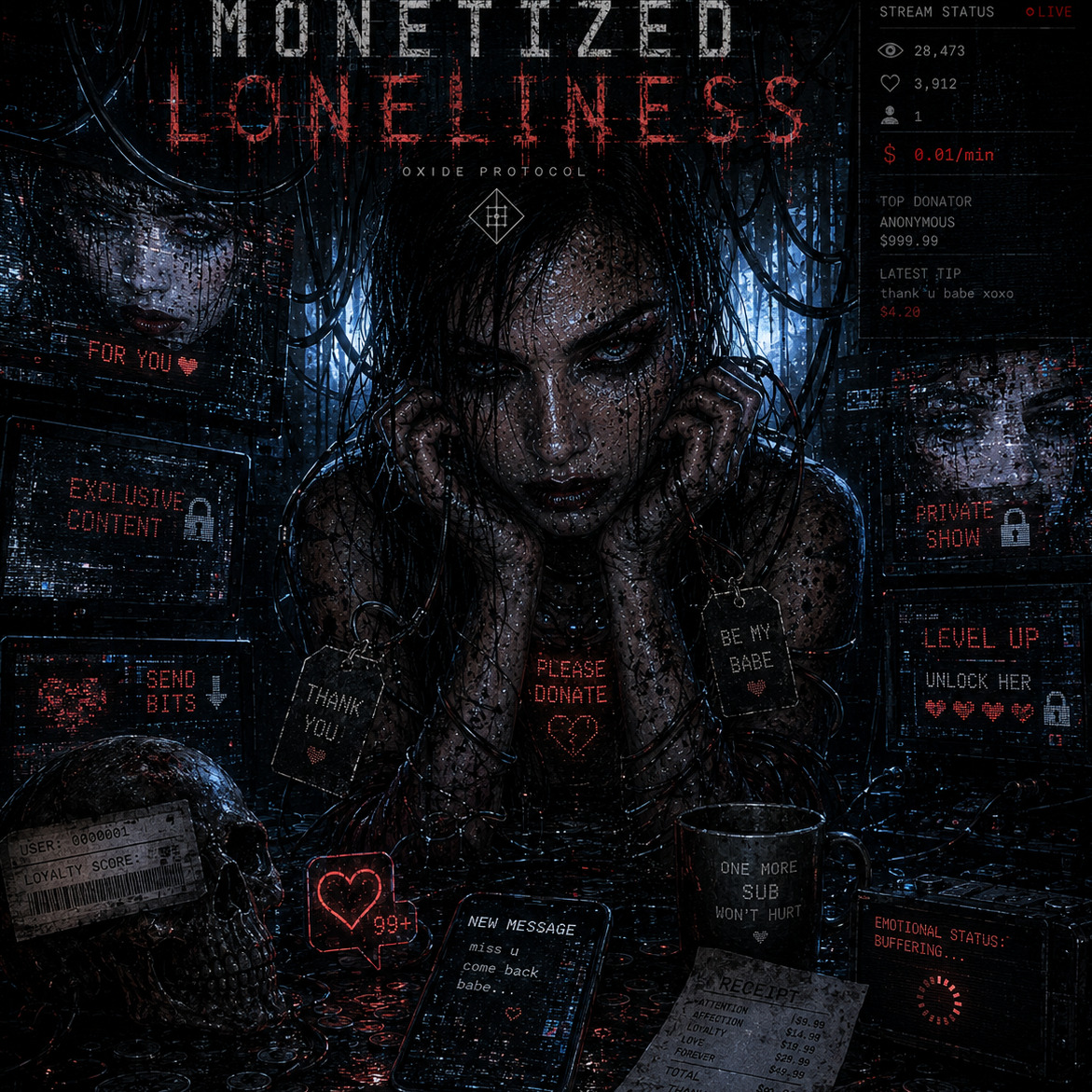 Monetized Loneliness artwork