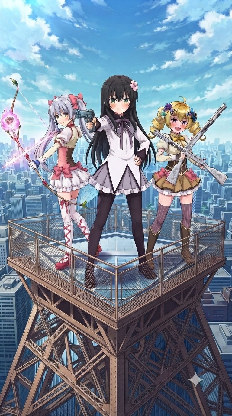 【ネコにゃーシリーズ】ネコにゃーの魔法少女だにゃ〜 その1 #denpa song (yy電波ですか？イメージ) artwork