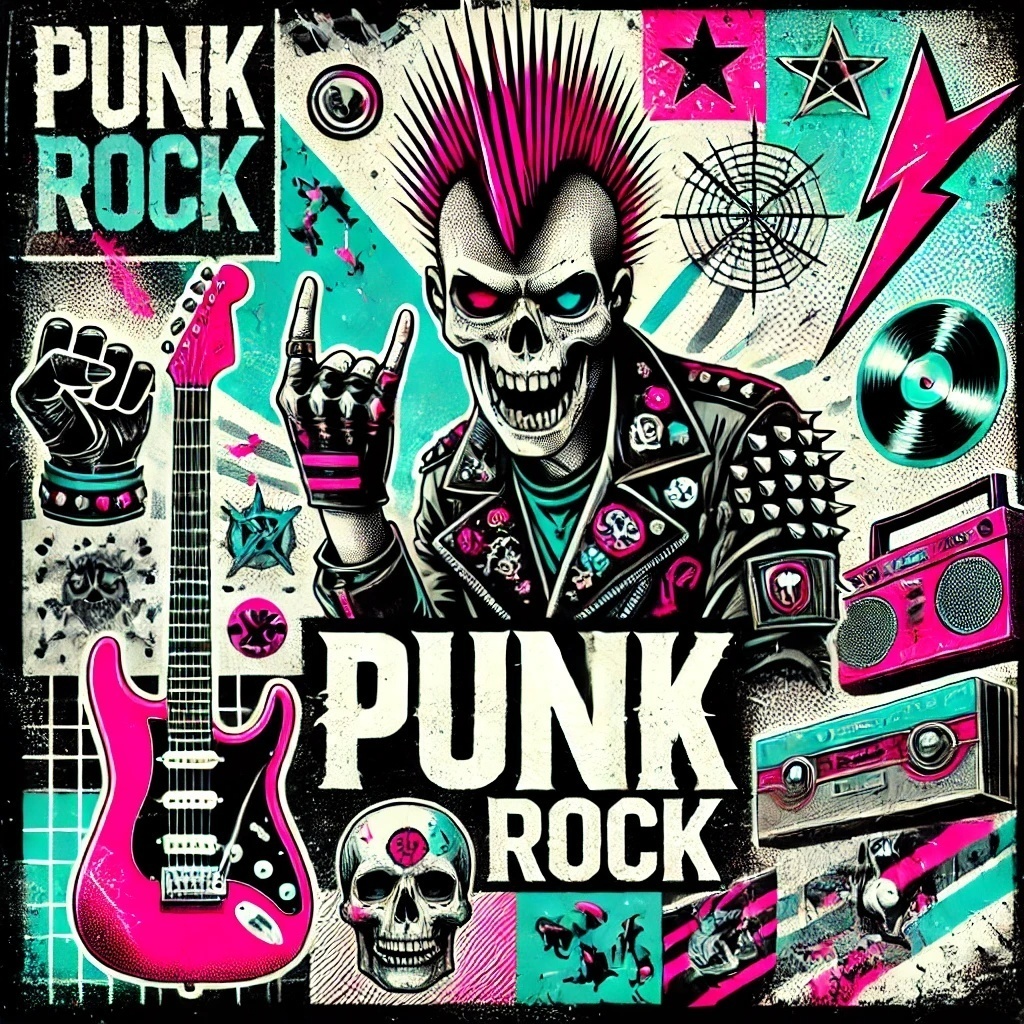 Image for #PUNK ROCK RULES     by    @SUNOAIMusicMaker