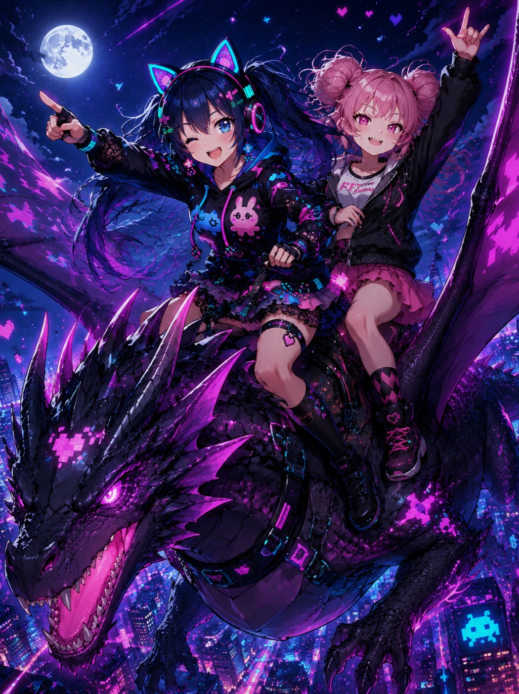 DRAGONMIKU artwork