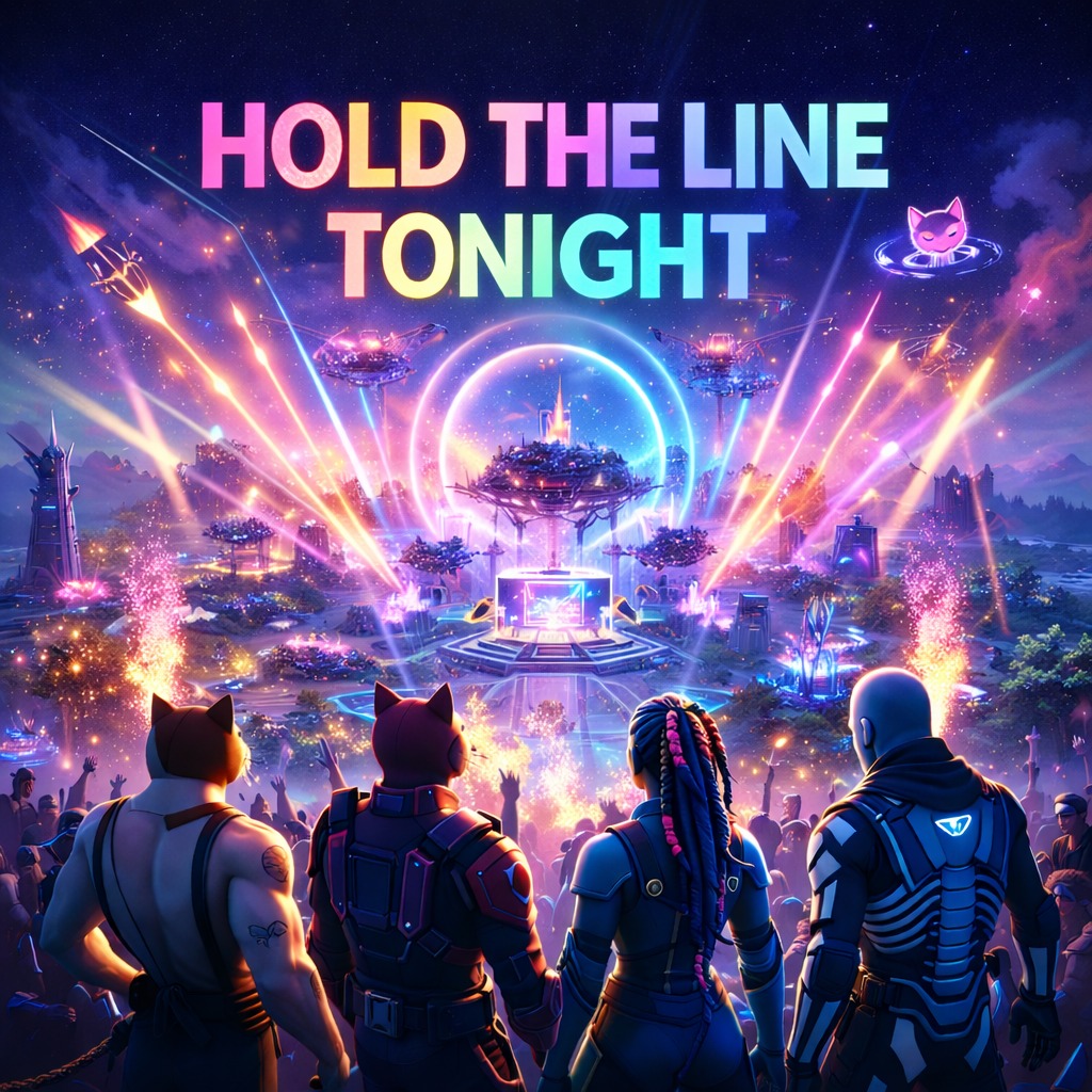Hold the line tonight artwork