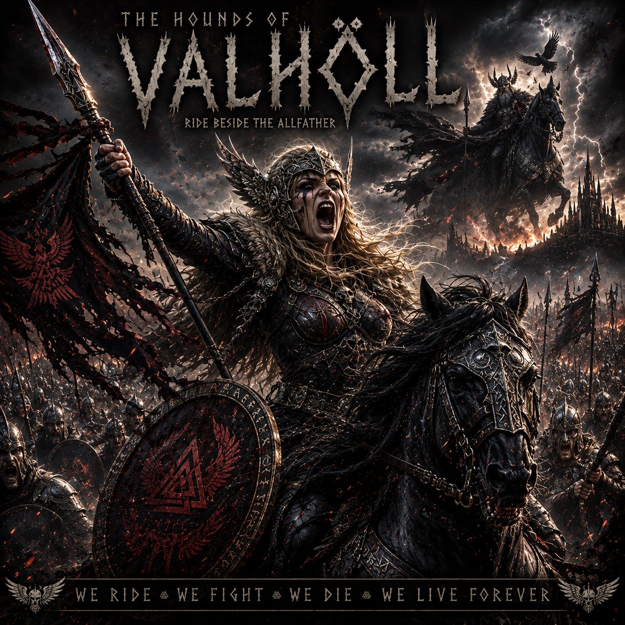 The Hounds Of Valhöll artwork