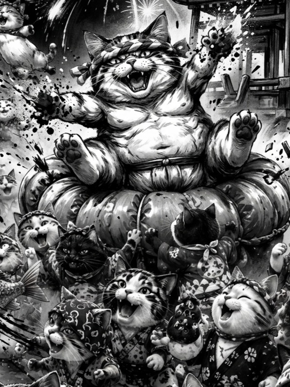 猫軍団祭りにゃ #NGD-3 artwork
