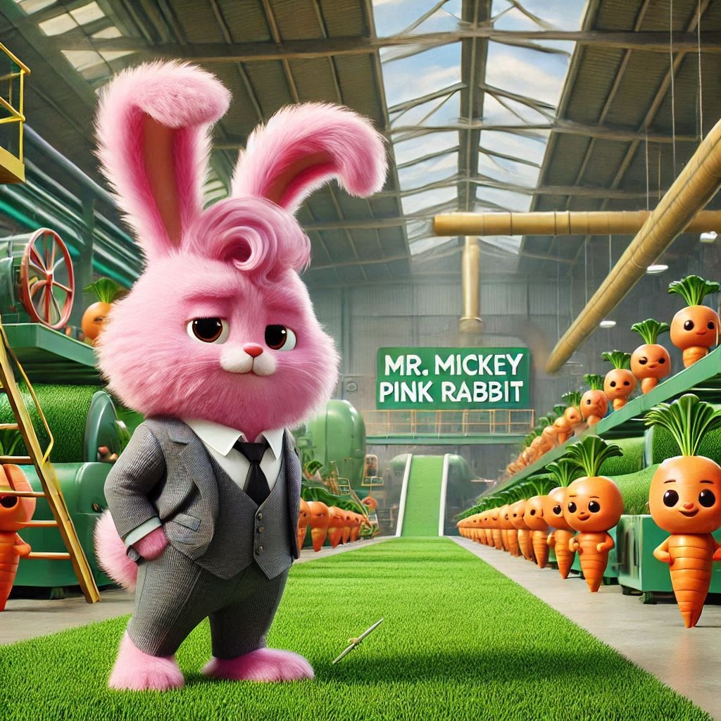 Image for Mr. Mickey Pink Rabbit 🐰