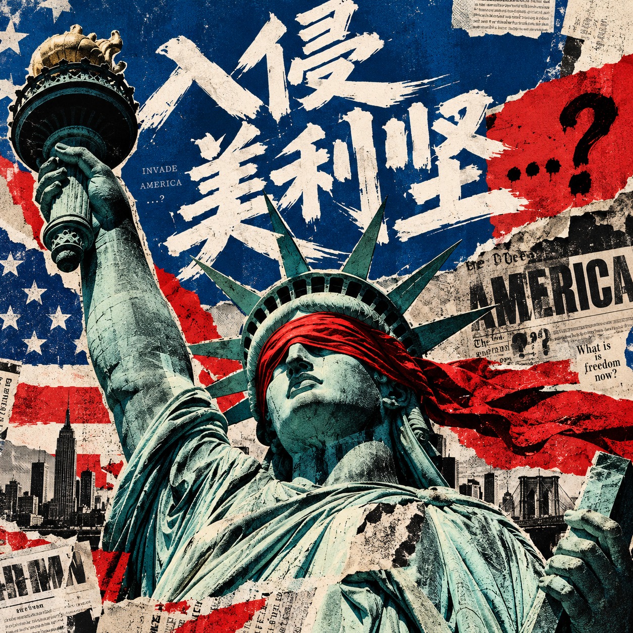 入侵美利坚...? artwork