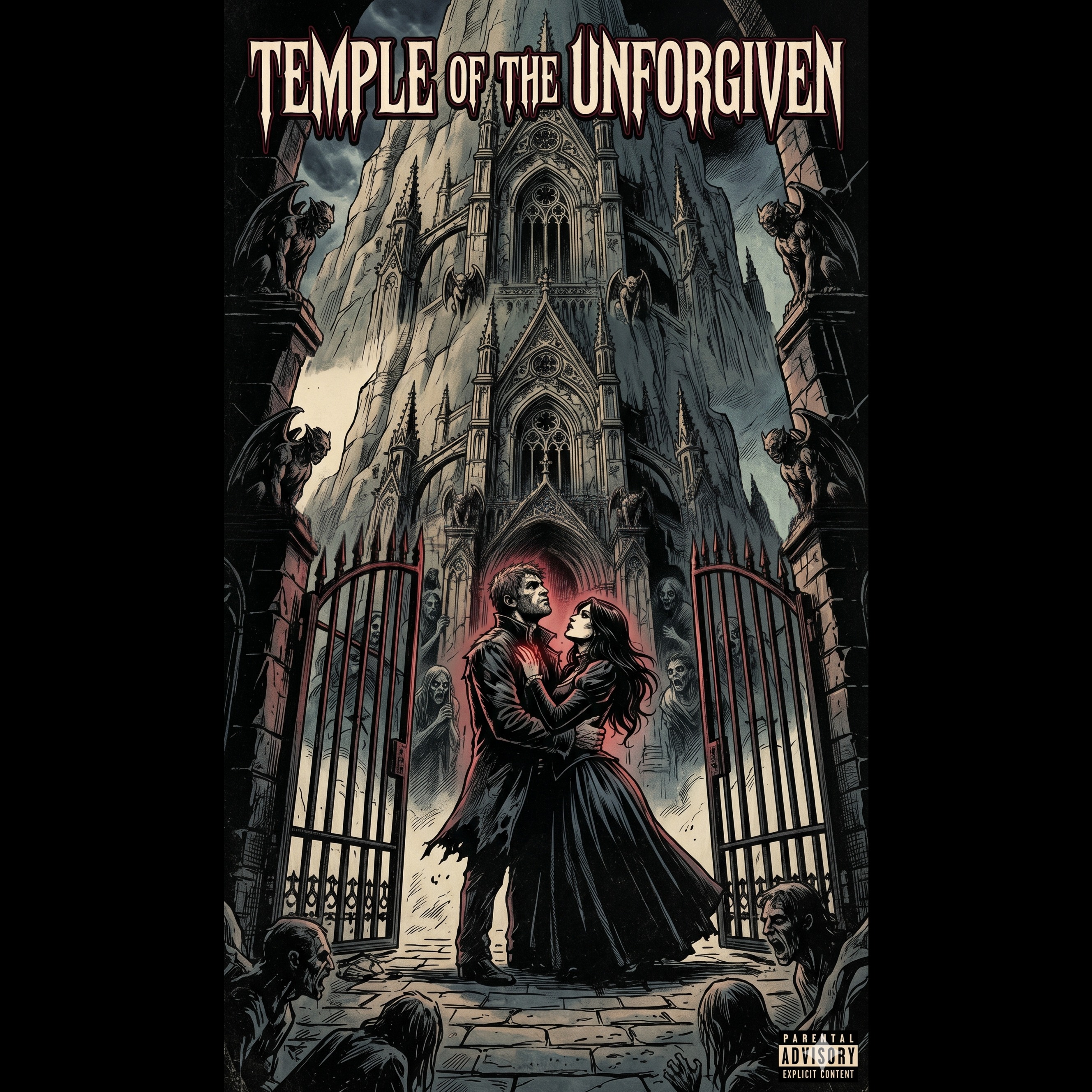 The Temple of the Unforgiven - V.V artwork
