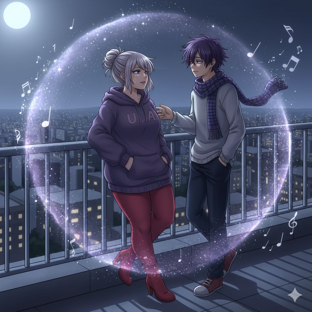 Purple Eyes, Quiet Heart artwork