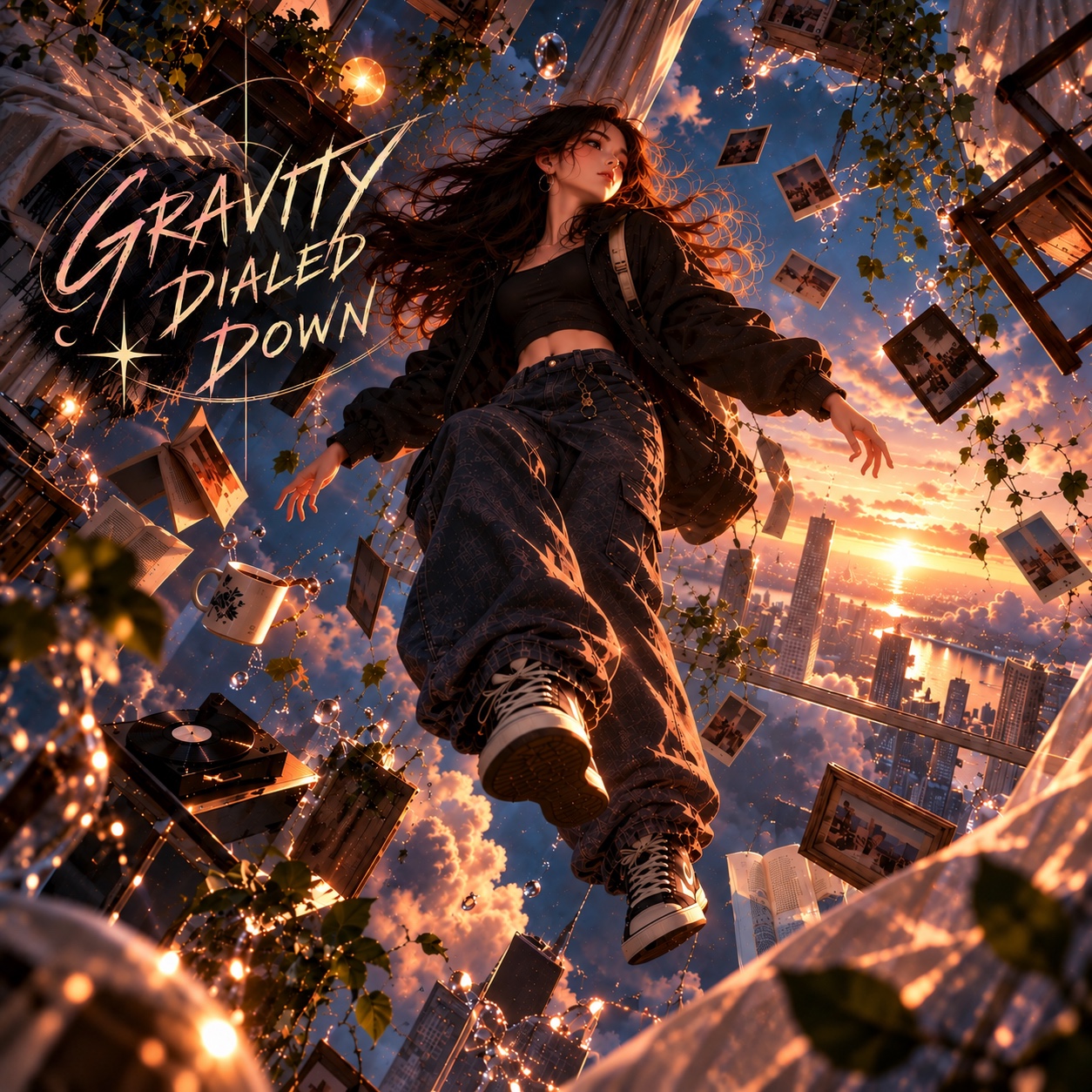 Gravity Dialed Down - Electropop artwork