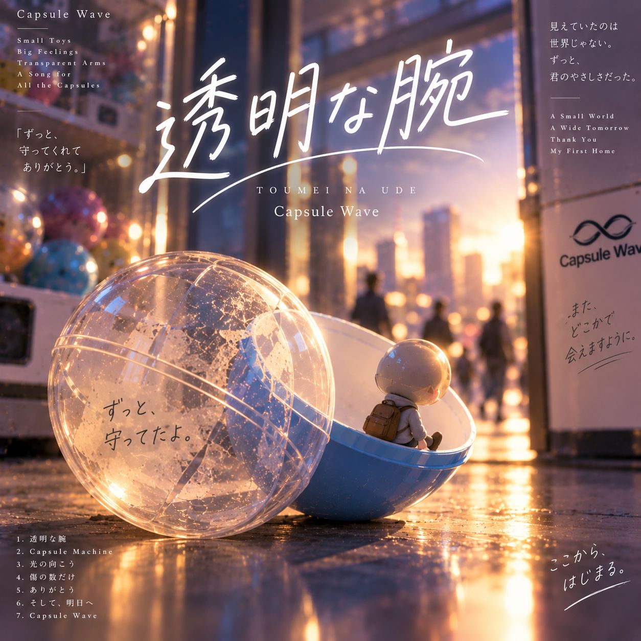 透明な腕 artwork