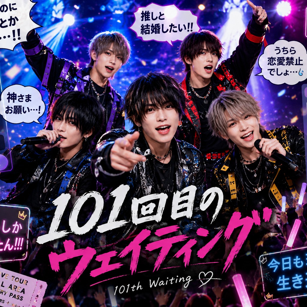 「101回目のウェイティング」  Boys group artwork