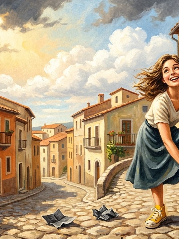 Scarpe luminose. Italian Chanson + artwork