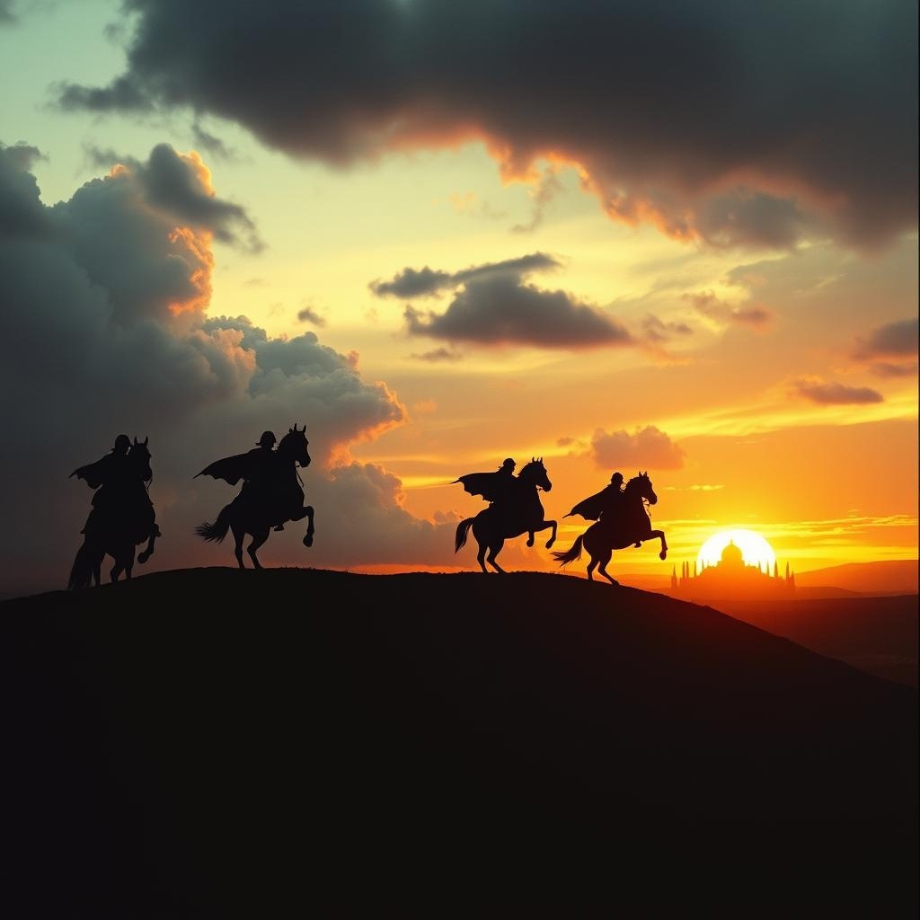 Image for THE FOUR: A Trilogy of Reckoning