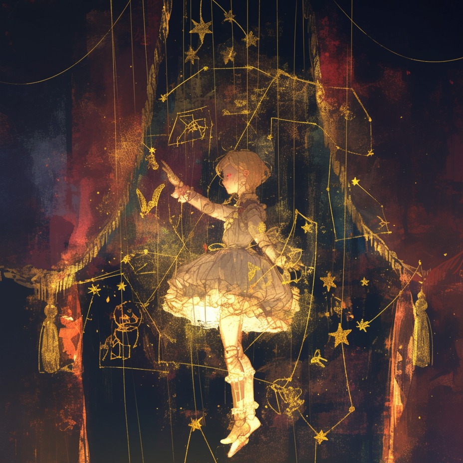 🌸『操り人形のワ』 架空アニメ 「デュアルソウルさくら」 挿入歌 🎙白雪さくら artwork