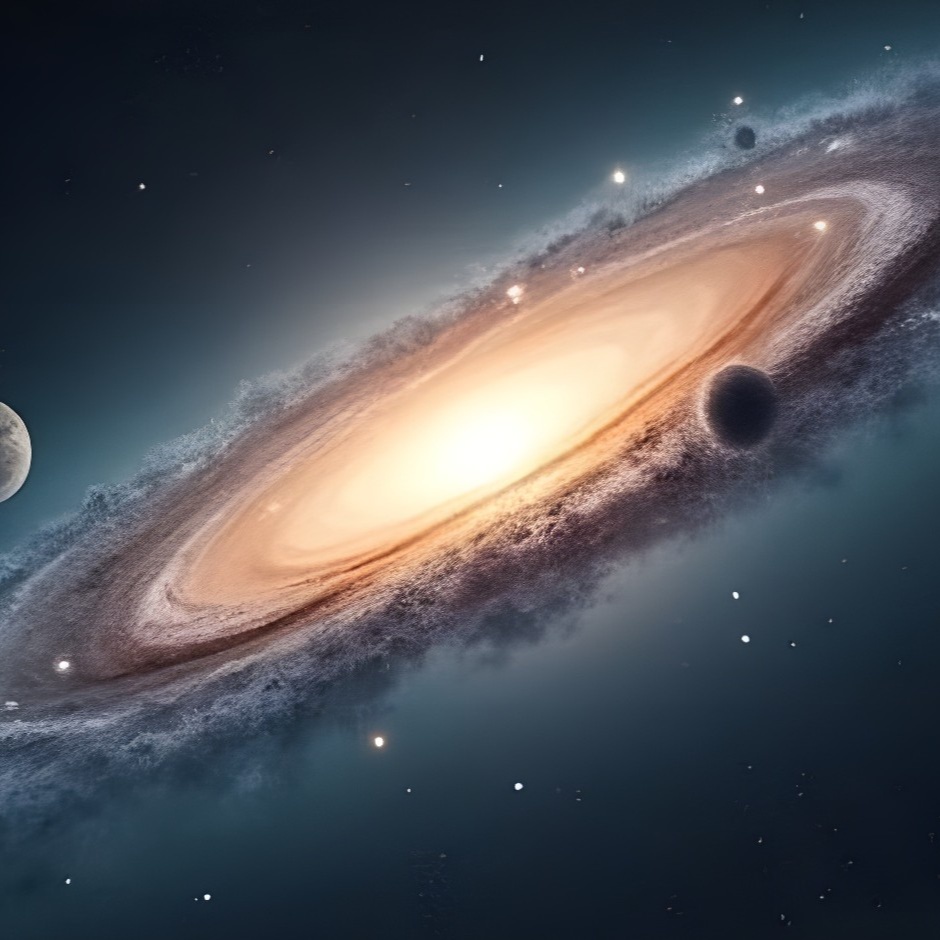 Image for We look up at 3 Eye Atlas.   And 3 Atlas sees us.