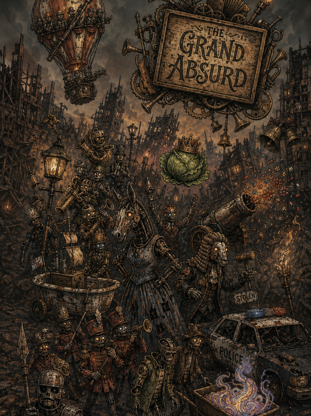 The Grand Absurd (Golemix) artwork
